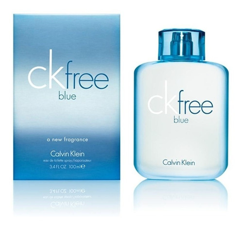 Perfume Ck Free Blue De Calvin Klein Para Caballero 100 Ml