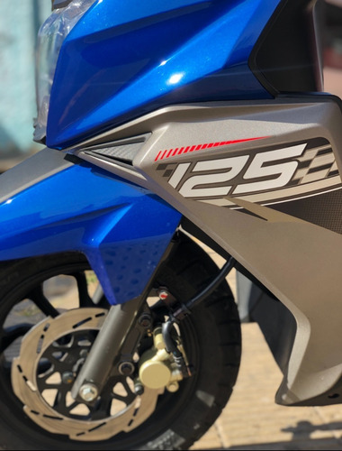Imagen 11 de 16 de Tvs Ntorq 125 Scooter 0km Azul - Rvm