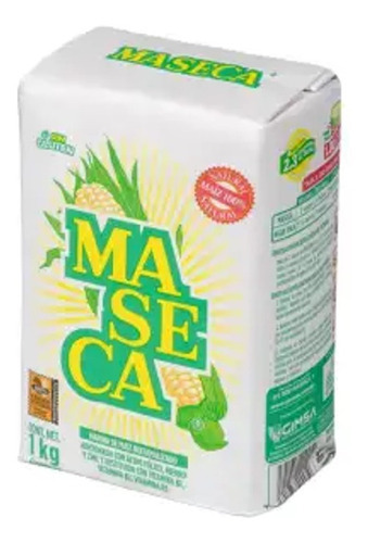 Harina De Maíz Maseca Nixtamalizado 6 Pzas De 1 Kg