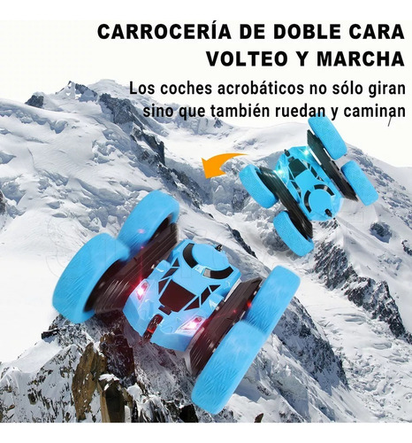 N Juguete Coche De Acrobacias 360° Doble Lado Control