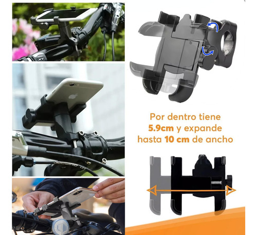 Soporte Yuran Universal Para Celular En Bicicleta Y Moto