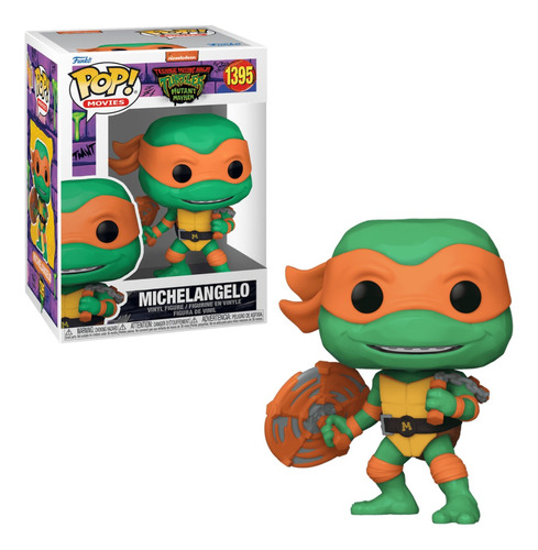 Michelangelo Funko Pop 1395 / Tortugas Ninja Mutant Mayhem