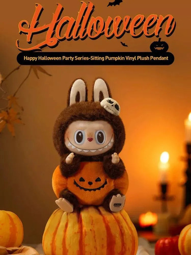 Muñeca De Peluche S Labubu C/shape D/pumpkin Para Halloween