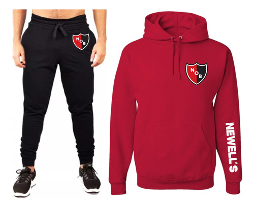 Conjunto Buzo Y Jogging Newells Old Boys - Fútbol / Escudo