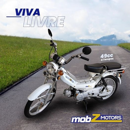 Mobilete Mobz50, Motor 4 Tempos - 49 Cc