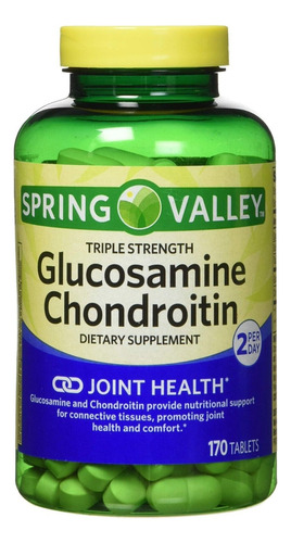 Glucosamina Condroitina Spring Valley 170 Tabletas 