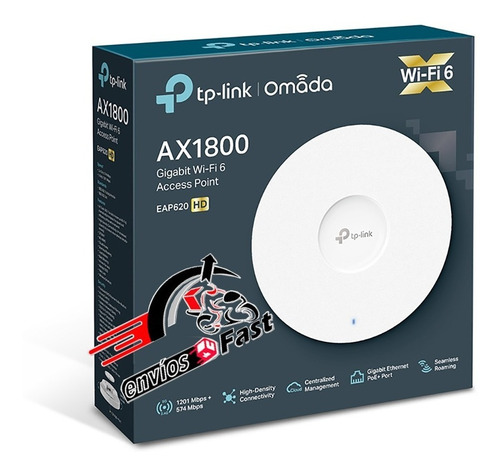 Eap620 Hd Omada Acces Point Inalámbrico Dual Banda Ax1800