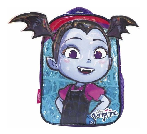 Mochila Espalda Vampirina 12p Cresko - Sharif Express 027 Color Violeta