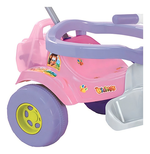 Tricycle Magic Toys Tico-Tico Bugs Without Sound rosa