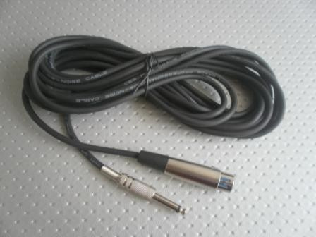 Cable Para Micrófono Canon Hembra-plug De 1/4 (oferta)