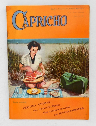 Revista  Capricho N.47 - 1956 - Ler Descrição - F(1764)