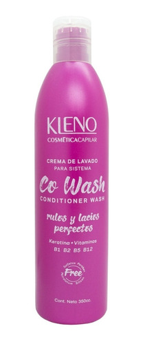 Kleno Co Wash Crema De Lavado Acondicionador Con Keratina 3c