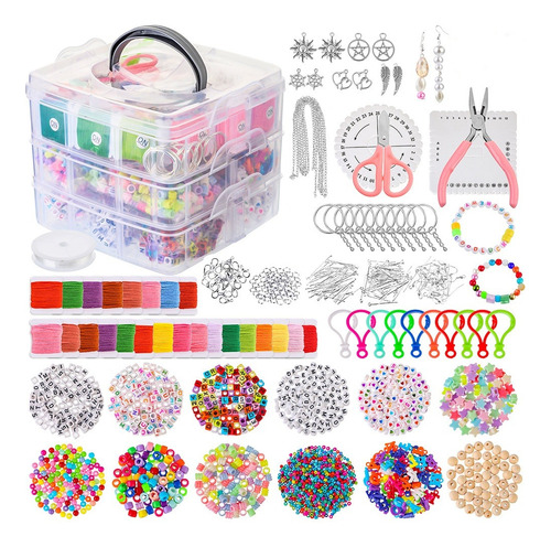 Kit De Accesorios Para Hacer Pulseras Y Alhajas Infantil