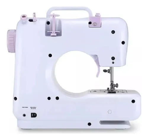 Maquina De Coser Portátil Eléctrica Hogar Pedal 12 Puntadas