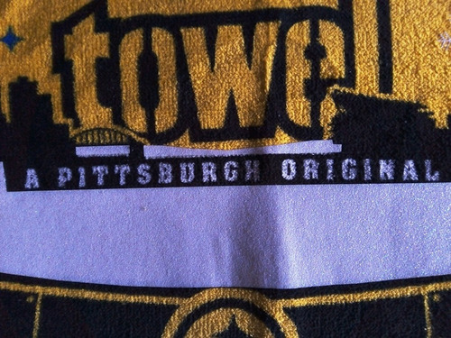Toalla Terrible Modelo Globo De Nieve Acereros Pittsburgh