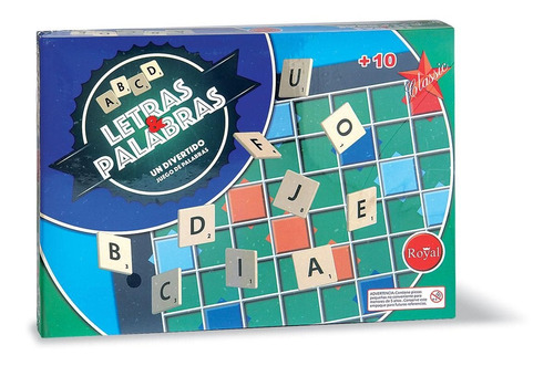 Juego De Mesa Letras Y Palabras Royal Universo Binario