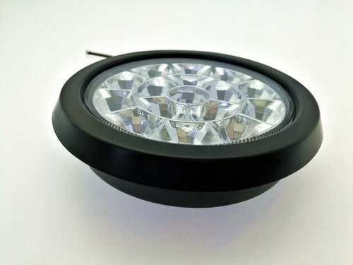 Foco Led Trocha Blanco Redondo 4 Pulgadas 16 Led Autocars