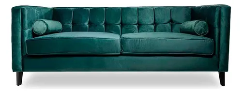 comprar Sofá Salas Modernas Minimalistas Lounge Sillones Retro Color Verde