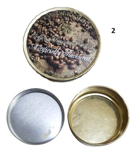 Lata Pequeña - Caja Metalica - Contenedor Colección- Vintage (Usado)