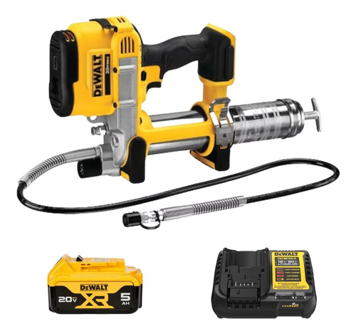 Engraxadeira A Bateria 20v 5ah Xr Dcgg571b Dewalt Bivolt