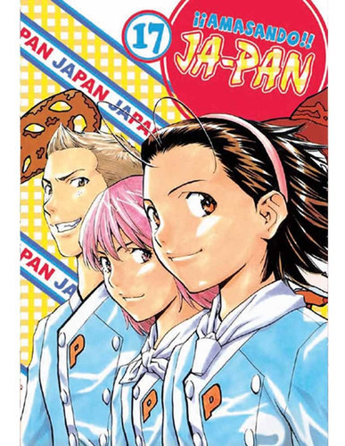 Amasando Ja-pan 17 (comic), De Takashi Hashigu. Editorial Ivrea España, Tapa Blanda, Edición 1 En Español