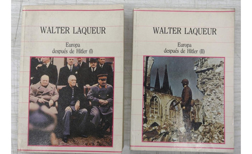 Europa Despues De Hitler 2 Tomos - Walter Laqueur - Usado 