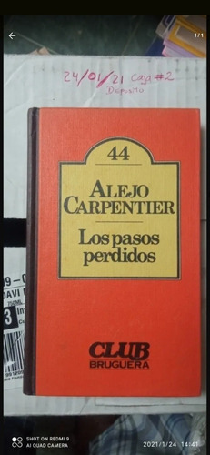 Libro Los Pasos Perdidos. Alejo Carpentier