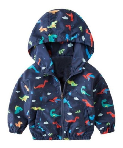 Campera Impermeable Con Capucha Para Bebé 3 Años