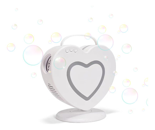 Bubble Machine Heart Bubble, Portátil, Fiesta Interactiva