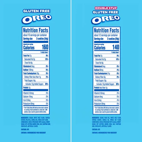 Paquetes Variados De Galletas Oreo Sin Gluten