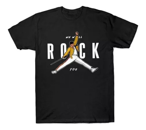 Remera We Will Rock You Freddie Mercury Queen Love Unisex