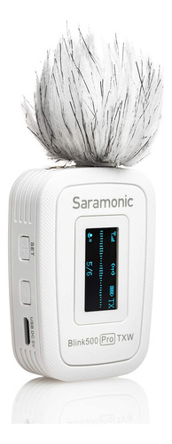 Saramonic Snow White Advanced 2.4 Ghz Sistema De Micrófono. Color Blanco