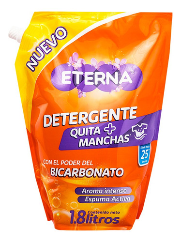 Detergente Quita+manchas 1.8l Pack X8
