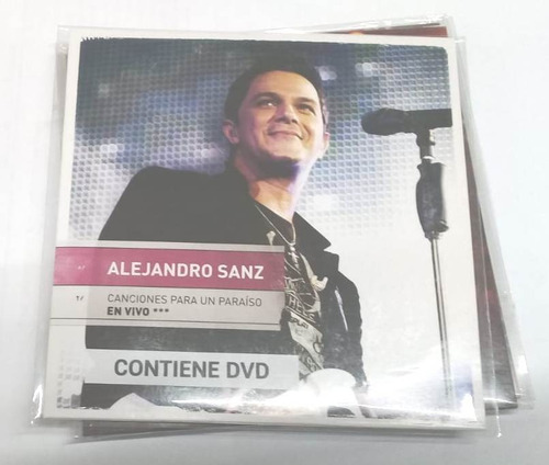 Alejandro Sanz Canciones Para Un Paraíso En Vivo Dvd Kktus