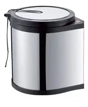 Comprar Porta Residuos Tacho Red. Starax Extraíble 10 Lts-acero Inox