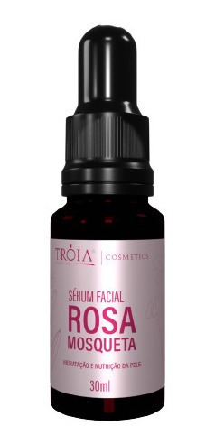 Imagem 3 de 8 de Kit 3 Sérum Facial Rosa Mosqueta Hialurônico Colágeno Ác