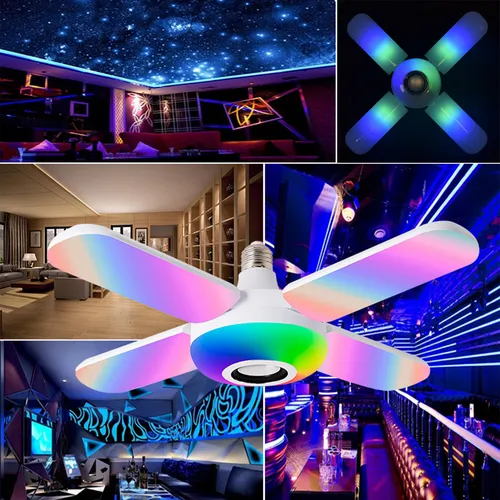 Luces Inteligentes Para El Hogar, Bombilla Led Con Bluetooth