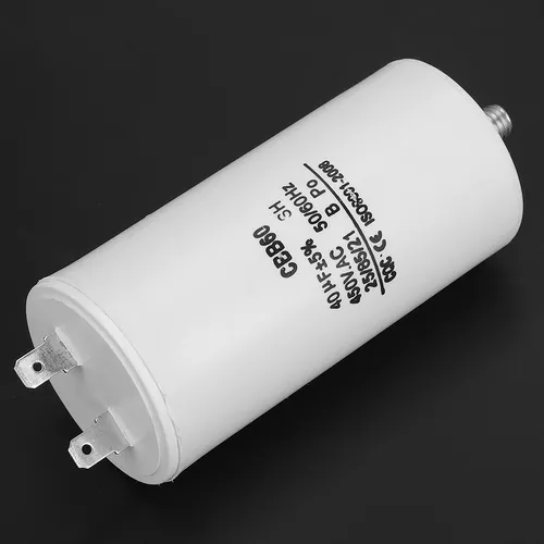 Condensador Arranque Motor Mono Ac Cbb60, 40uf, 450v, 50hz