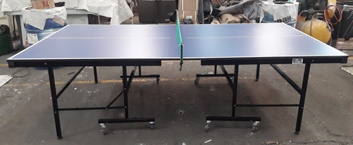 Mesa De Ping Pong Fronton 18mm Plegable Ruedas Red Y Paletas
