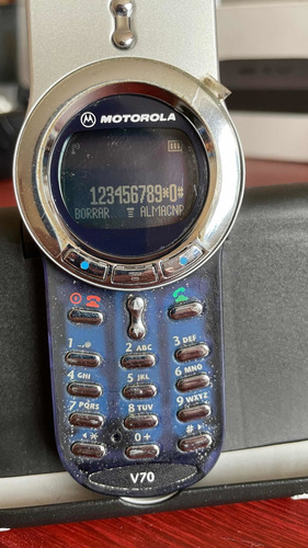 Hermosoo Motorola V70 Extremadamente Raro Para Coleccion Impecable (Usado)