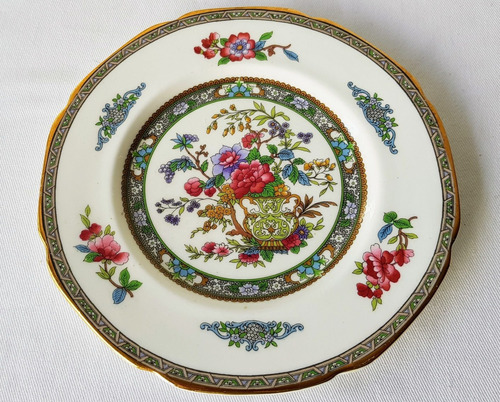 Plato Postre Porcelana Inglesa Paragon Tree Of Kashmir C/uno