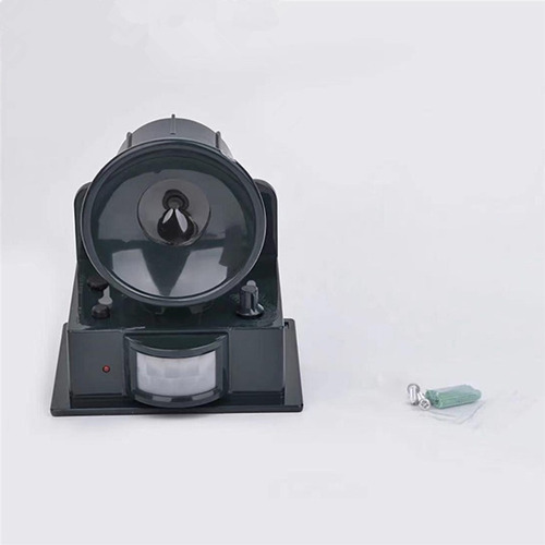 Espanta Cachorro Gatos C/ Sensor Alarme Led Solar P/ Jardim