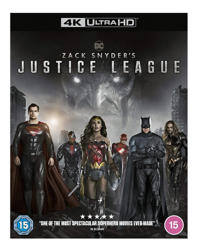Zack Snyder's Justice League Bluray 4k Uhd Batman Superman