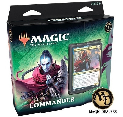 Mtg Commander Zendikar Rising- Sneak Attack Ing Magicdealers