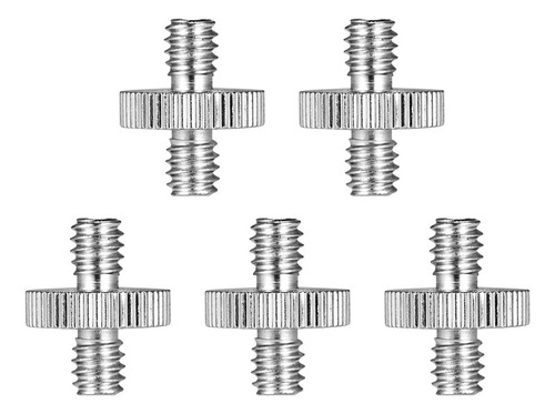 Nuevo Adaptador De Tornillo Roscado Macho A Macho, 5