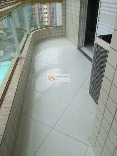 Imagem 24 de 30 de Apartamento Vista Mar Três Dormitórios À Vendas,praia Grande - V3118