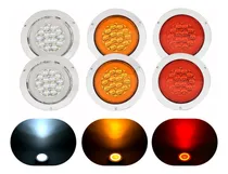 Comprar 6 Plafones 14 Led Redondo Aro Plasma Gel 4 Funciones 12-24vf