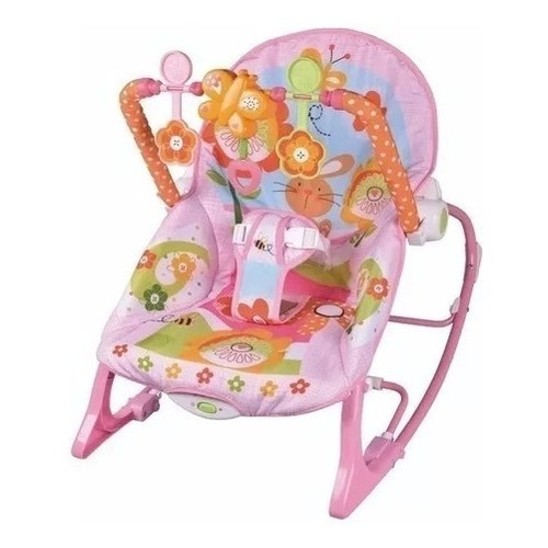 Silla Mecedora Para Bebé Infant To Toddler Rocker Rosa Vibra