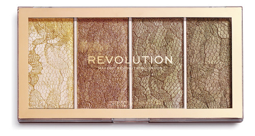 Makeup Revolution Paleta Iluminadores Vintage Lace Highlight