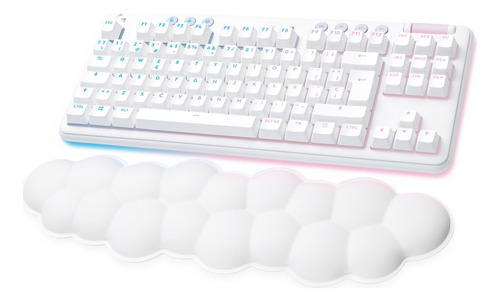 Logitech G715 Aurora Collection, Teclado Gamer Inalámbrico Color del teclado Blanco